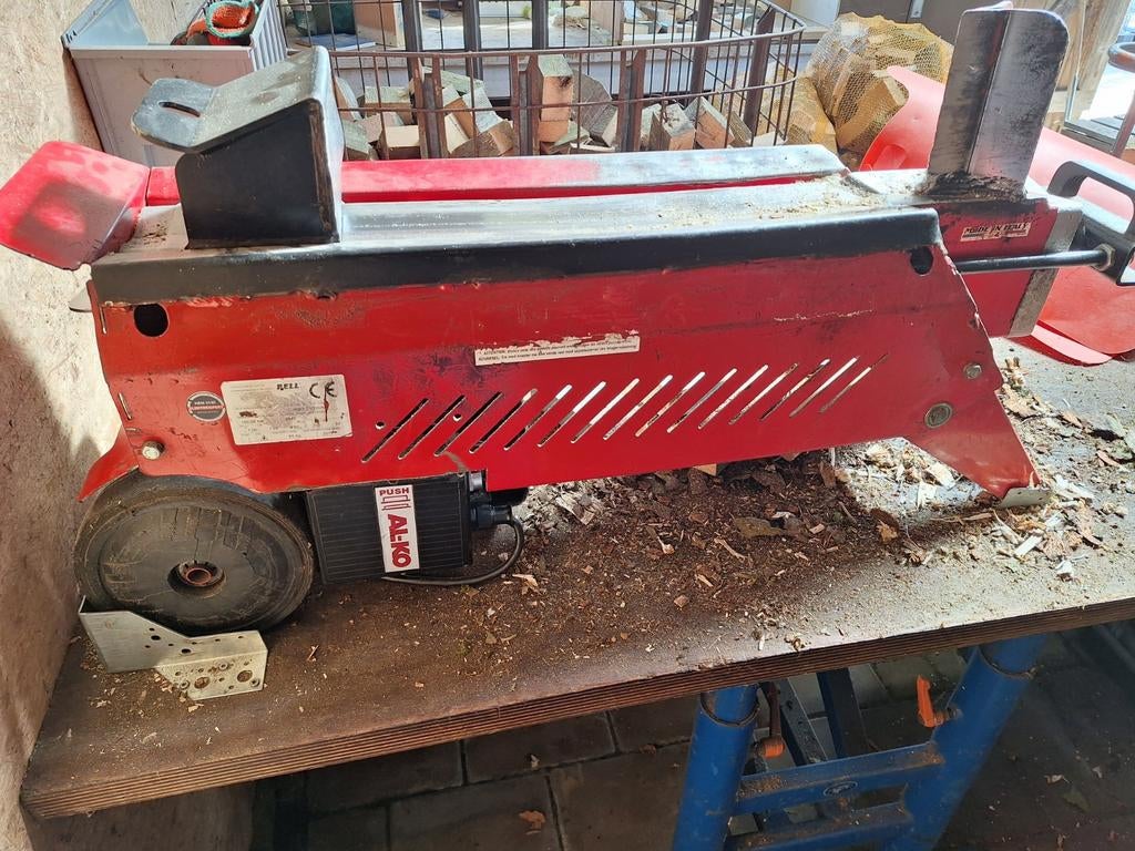 Onderdelen tekoop van kloofmachine type zie foto,s, Tuin en Terras, Kloofmachines, Ophalen, Gebruikt, Liggend