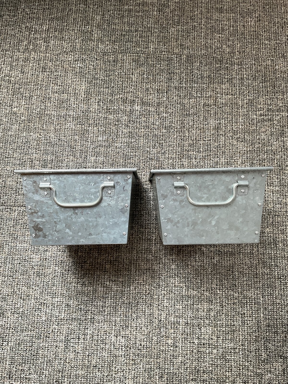 Ikea Muck metalen opbergbakken, Huis en Inrichting, Gebruikt, Ophalen of Verzenden, Metaal, Industrieel