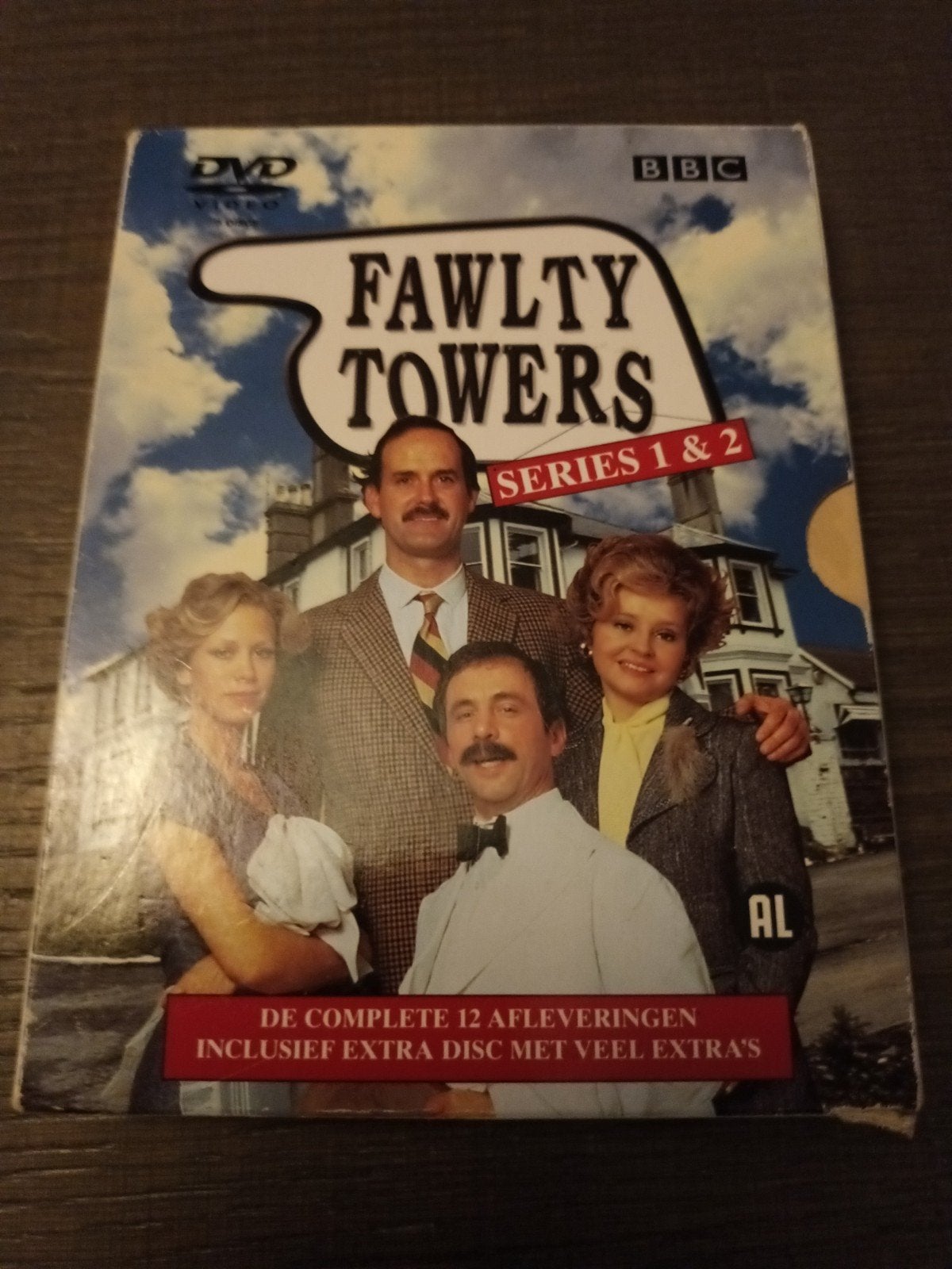 dvd complete reeks Fawlty Towers, Alle leeftijden, Ophalen of Verzenden, Zo goed als nieuw, Komedie