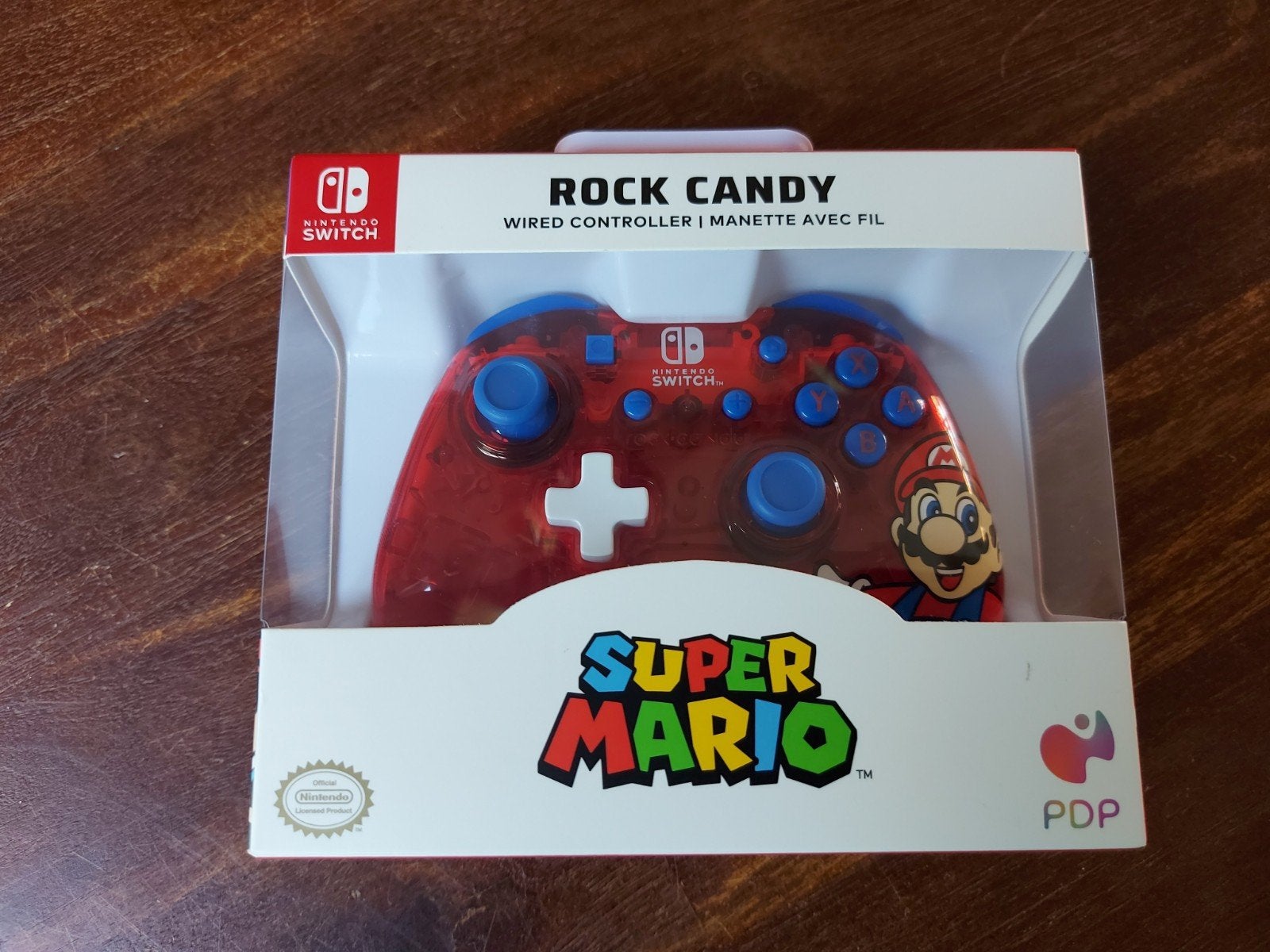 Switch Controller Bedraad Super Mario Rock Candy Nieuw!, Spelcomputers en Games, Spelcomputers | Nintendo Consoles | Accessoires