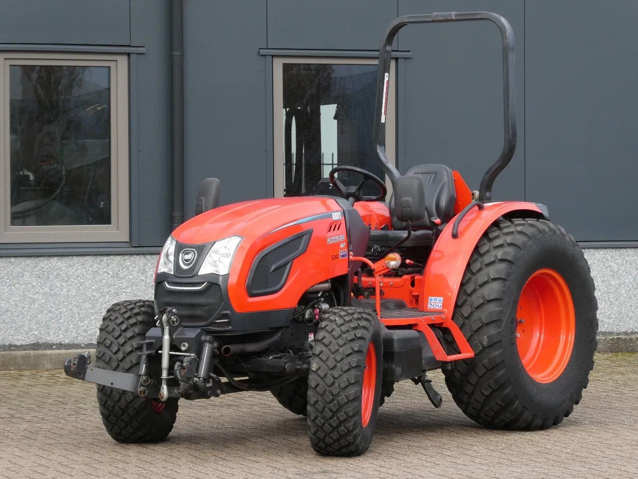KIOTI DK6010 4wd HST / 00338 Draaiuren / Garden Pro Banden, Zakelijke goederen, Overige merken, Gebruikt, Mathijs Merkelijn, Mathijs@minitrekkers.nl