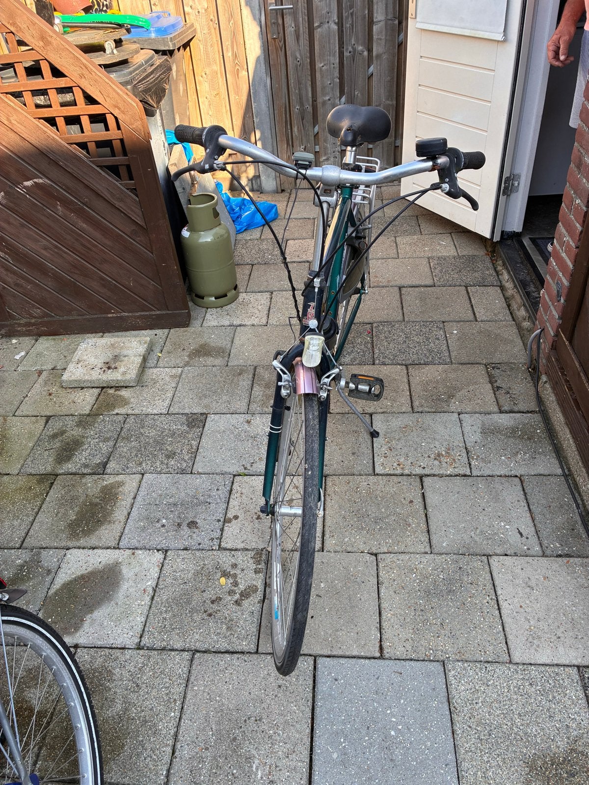 Raleigh Toerfiets - Groen/Zwart 28 inch, Fietsen en Brommers, Fietsen | Dames | Damesfietsen, Velgrem, Versnellingen, Ophalen
