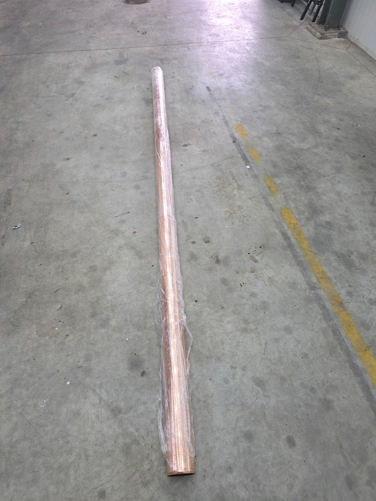 Wenzel HWA 100mm koperen regenpijp 3 meter, Doe-het-zelf en Verbouw, Overige materialen, 2 tot 4 meter, Nieuw, Ophalen of Verzenden