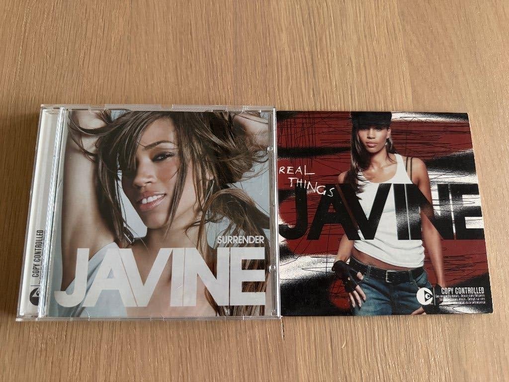 Javine 2x CD / Single - Surrender & Real Things, Ophalen of Verzenden, Zo goed als nieuw