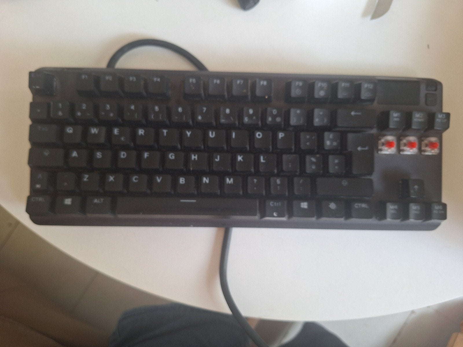 SteelSeries Apex Pro TKL (OmniPoint Switches), Computers en Software, Ophalen of Verzenden, Zo goed als nieuw, Gaming toetsenbord