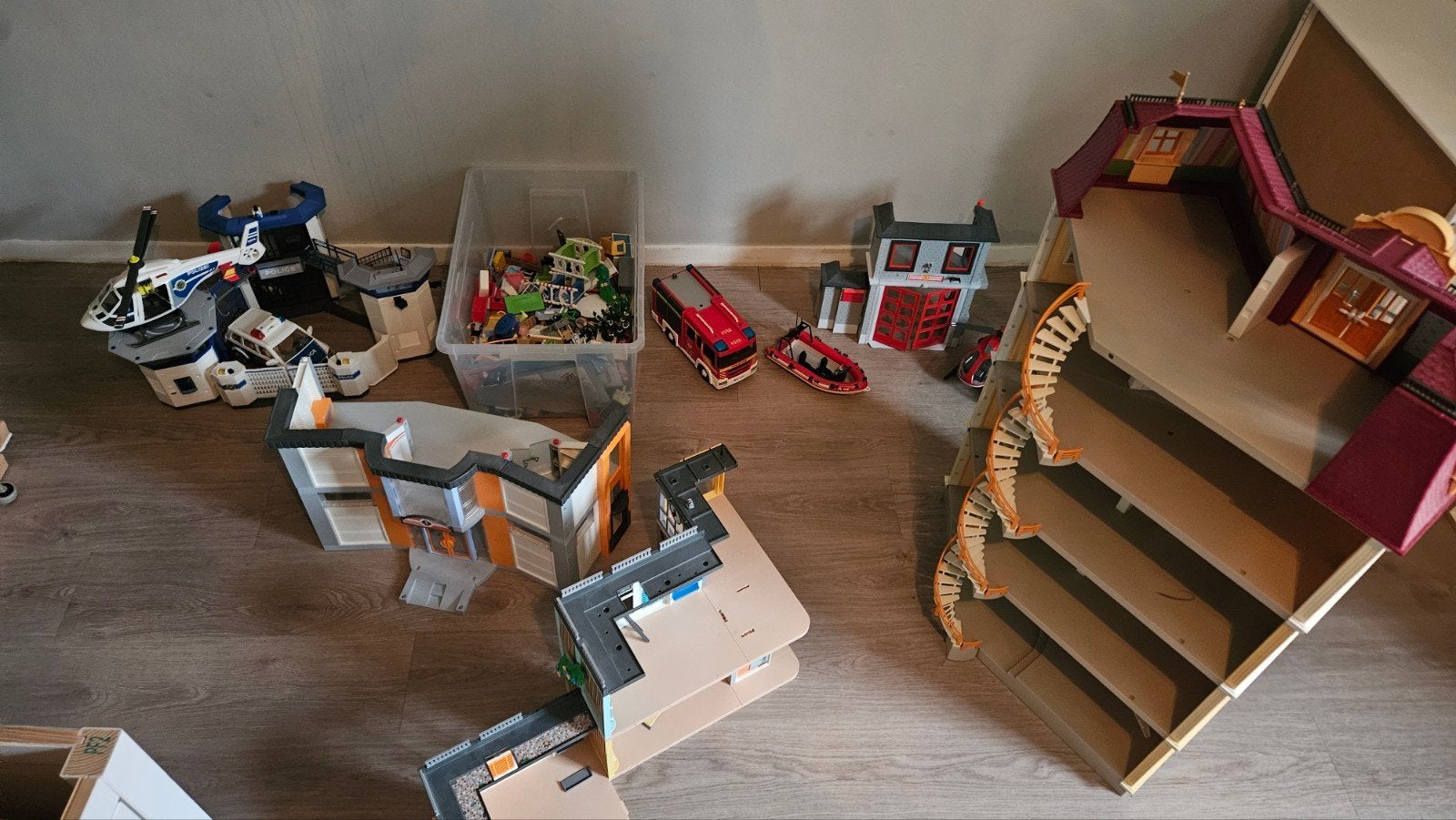 Grote partij playmobil, bijna helemaal compleet!, Ophalen, Zo goed als nieuw