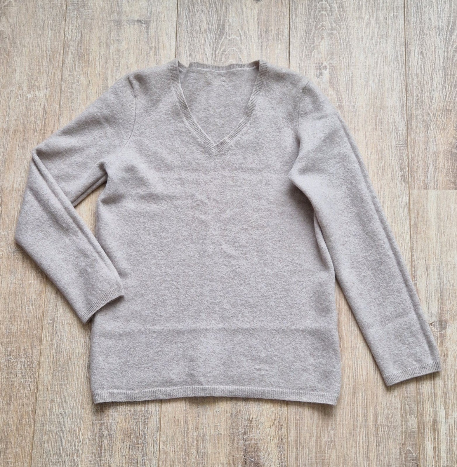 100 % kasjmier trui, Ophalen of Verzenden, Zo goed als nieuw, Maat 34 (XS) of kleiner, Beige