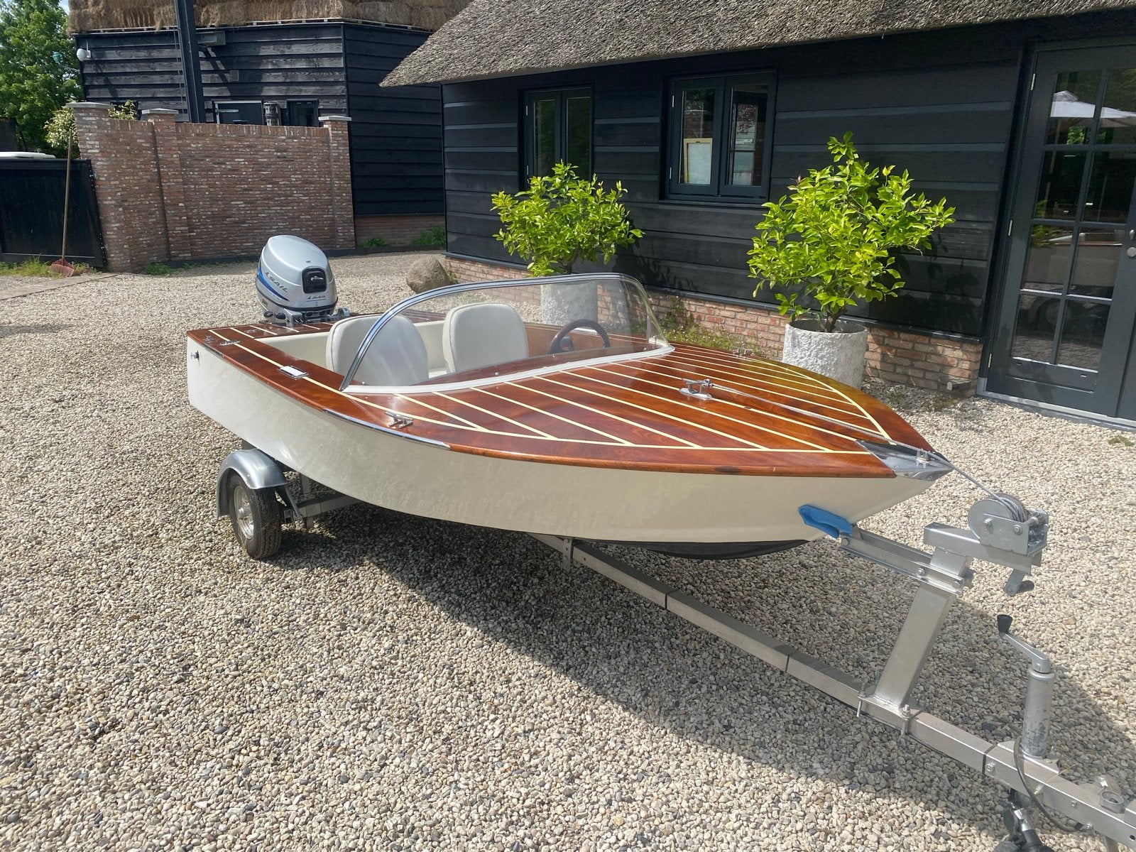 Prachtige klassiek speedbootje voor een liefhebber, Watersport en Boten, Ophalen, Overige merken, Tot 1.00 meter, Zo goed als nieuw
