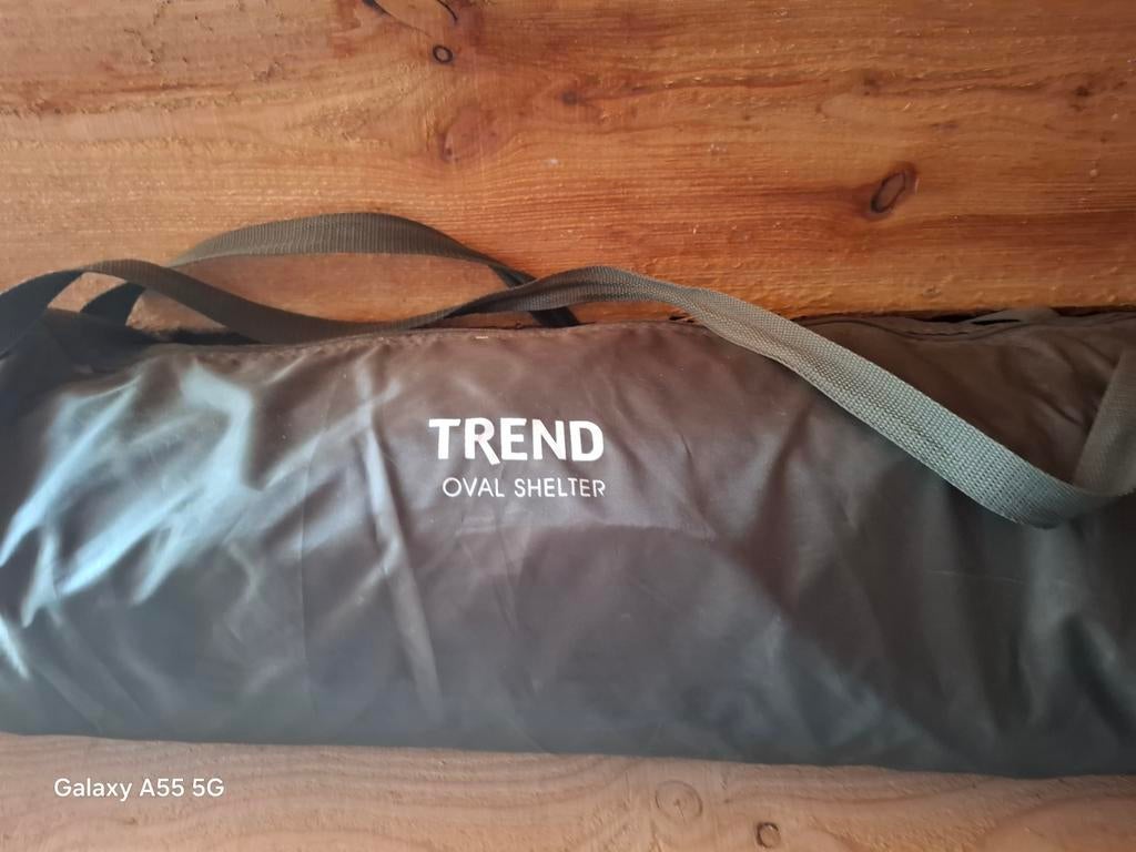 Trend Oval Shelter Vis Tent - Compact en Draagbaar, Ophalen of Verzenden, Gebruikt