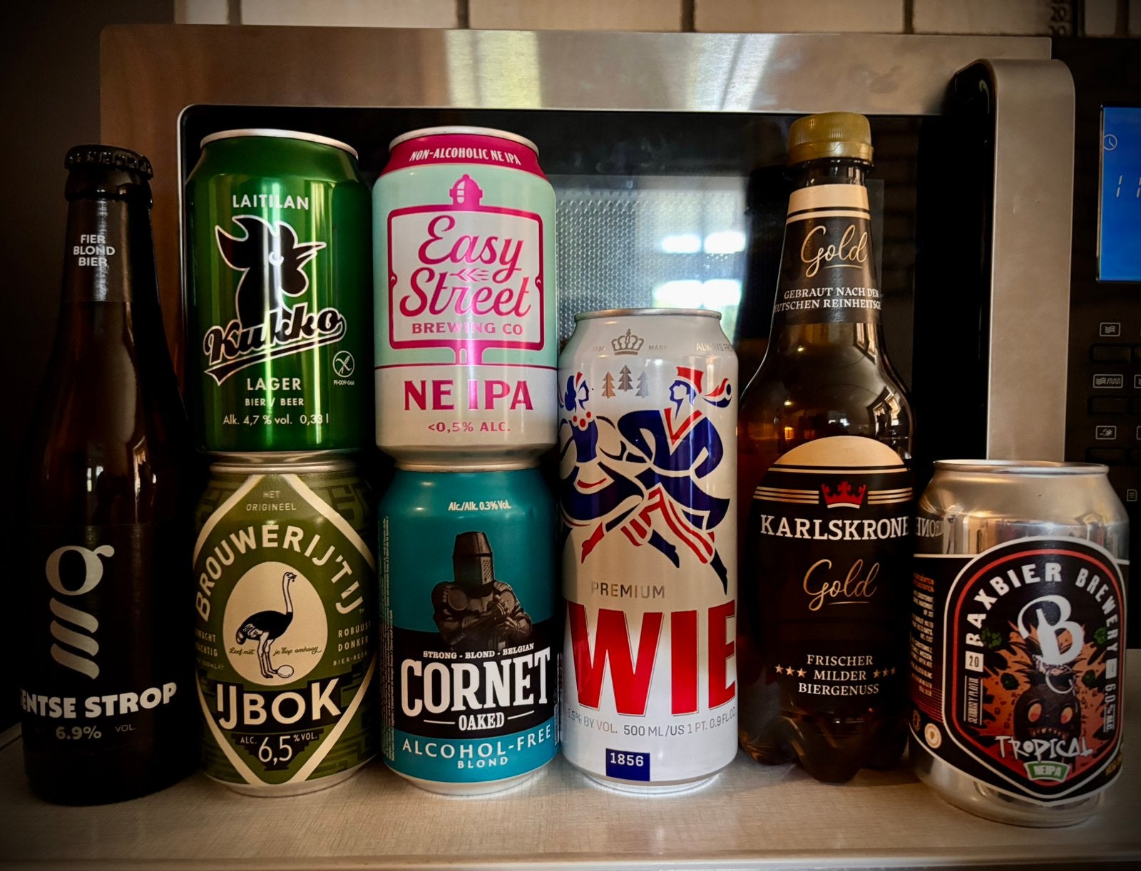 Bier, Ophalen, Zo goed als nieuw
