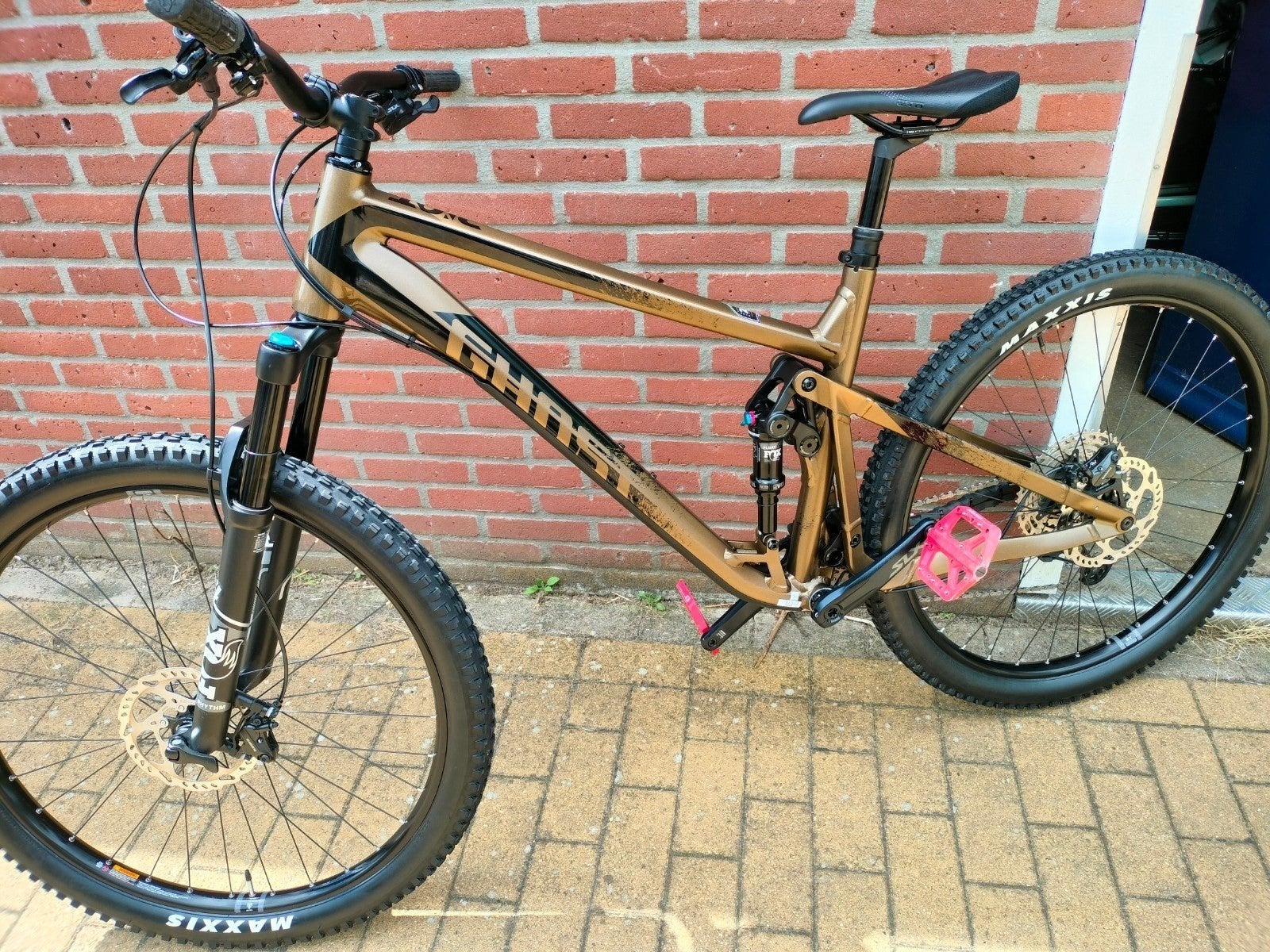 Ghostbike   downhill  mountainbike freeride enduro mtb, 57 cm of meer, Fully, Ophalen, Overige merken