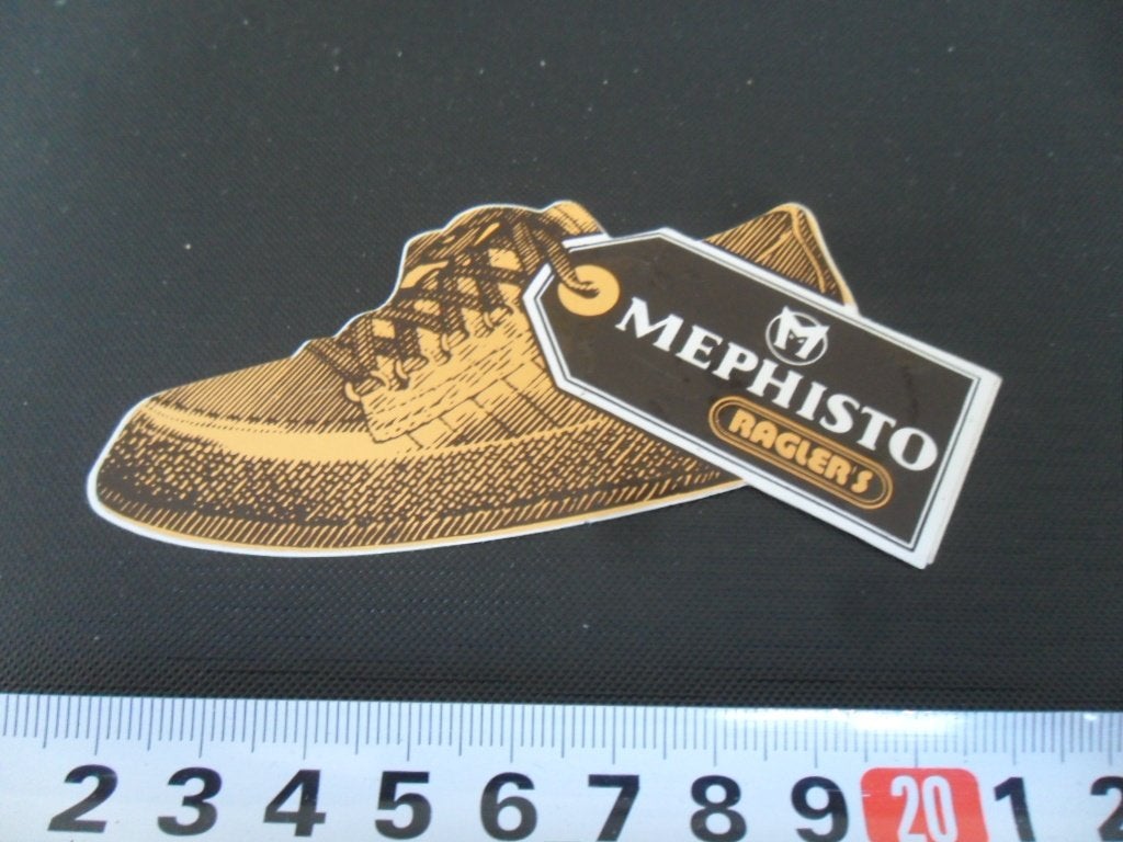 sticker mephisto ragler's - schoenen, Ophalen of Verzenden, Zo goed als nieuw