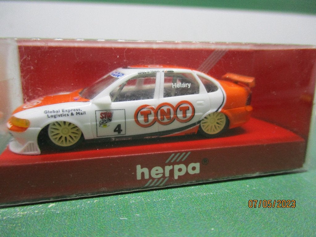Herpa Opel Vectra TNT, Hobby en Vrije tijd, Auto, Nieuw, Ophalen of Verzenden, X