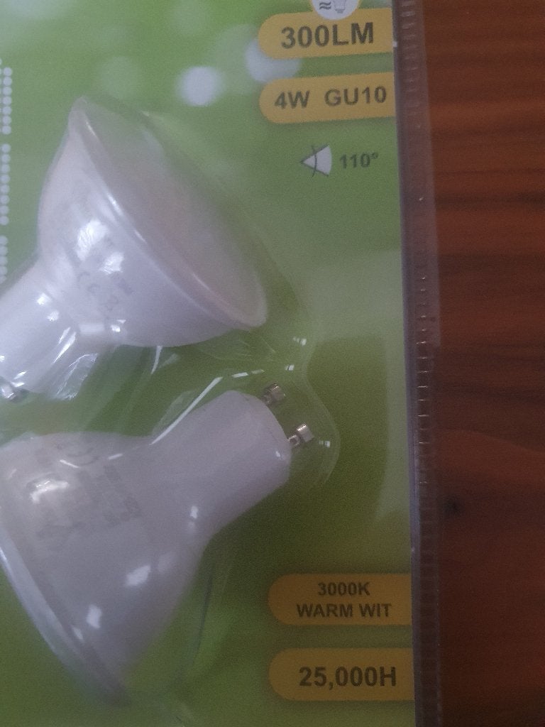 6 stuks led lamp gu10, Led-lamp, Minder dan 30 watt, Nieuw, Overige fittingen