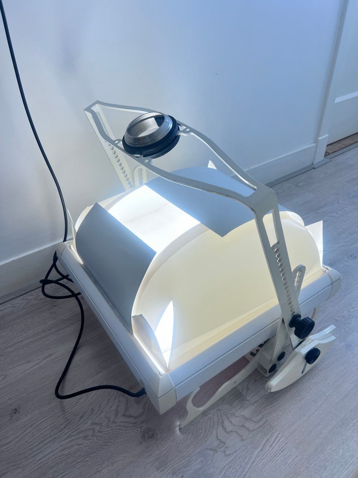 Mini fotostudio zonder camera - 50x50 cm verlicht platform, Audio, Tv en Foto, Fotografie | Fotostudio en Toebehoren, Ophalen
