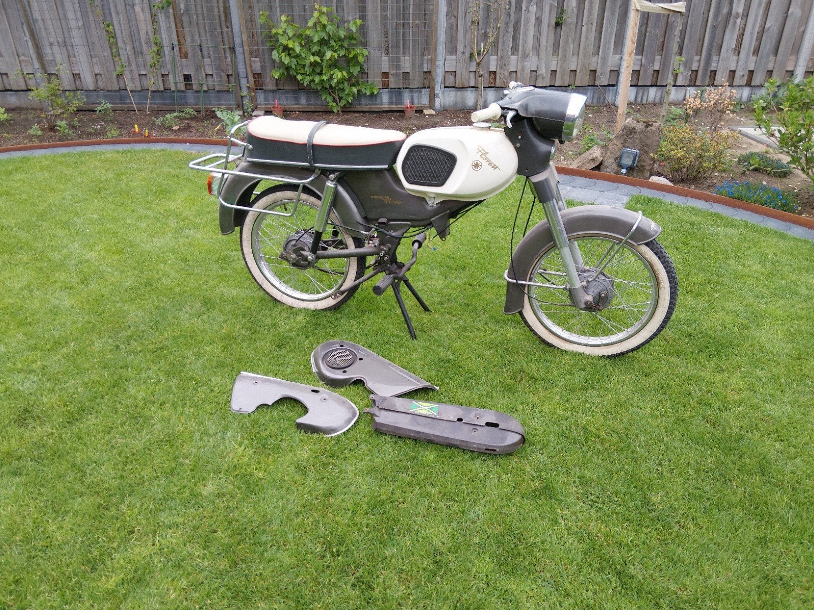Kreidler Hondekop Florett rijdend frame - Klassieke brommer, Ophalen, Gebruikt, Maximaal 45 km/u, Florett RM