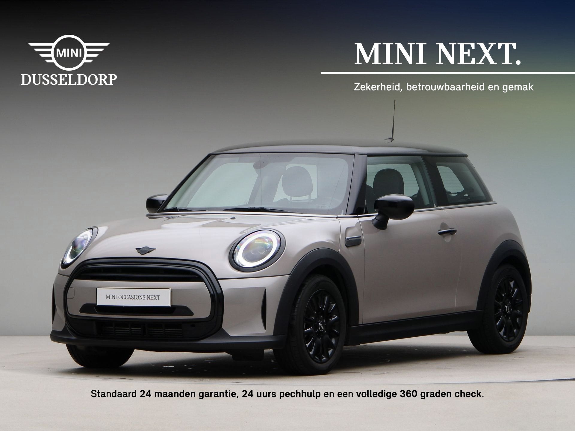 MINI Cooper Classic Aut. (bj 2022, automaat), Dealer onderhouden, 136 pk, Gebruikt, Met garantie (alle)