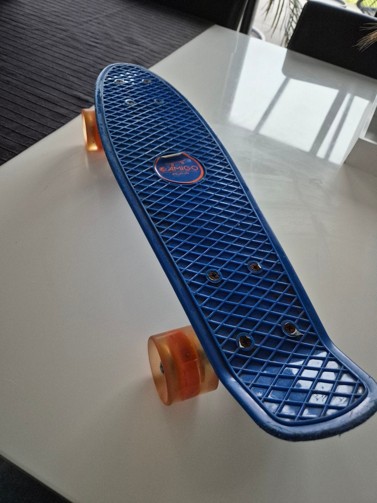 Blauw skateboard van Amigo, Ophalen, Gebruikt, Skateboard