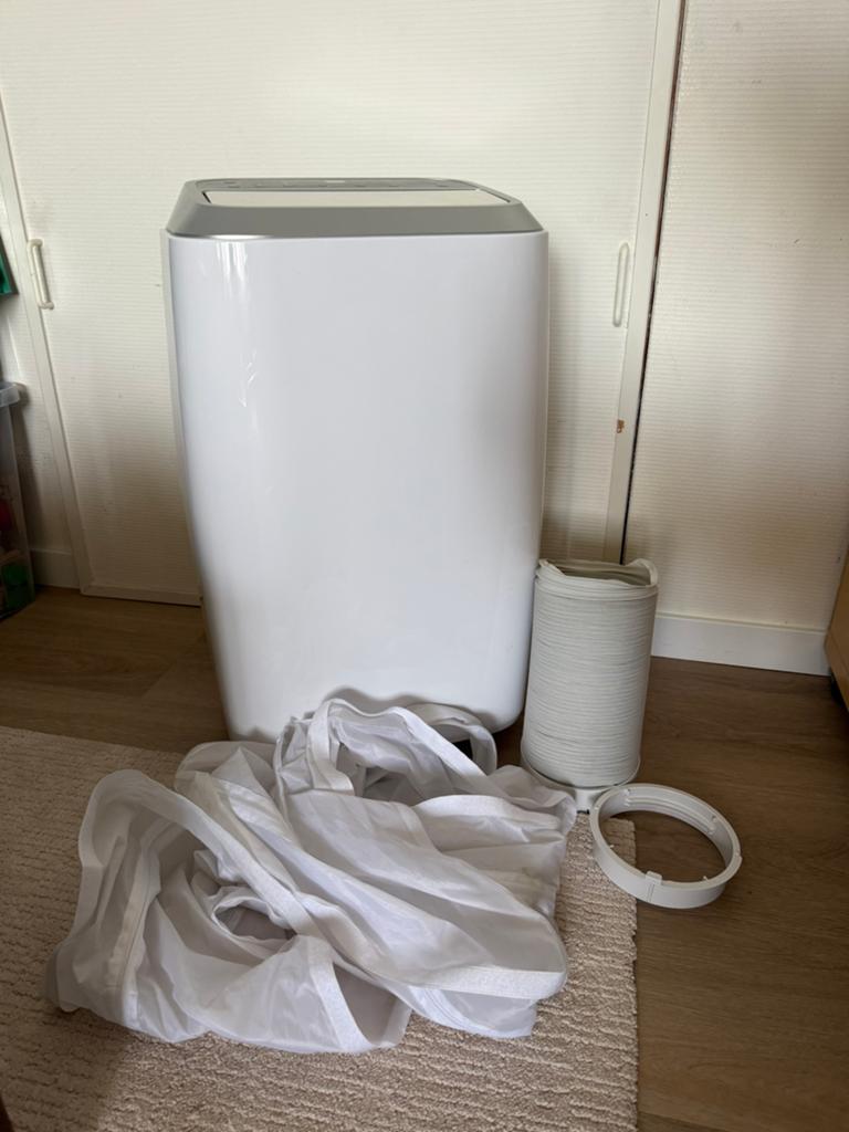 Mobiele airco Bodin - 14.000BTU met slang en raamafdichting, Witgoed en Apparatuur, Airco's, Ophalen, Ventileren, 3 snelheden of meer