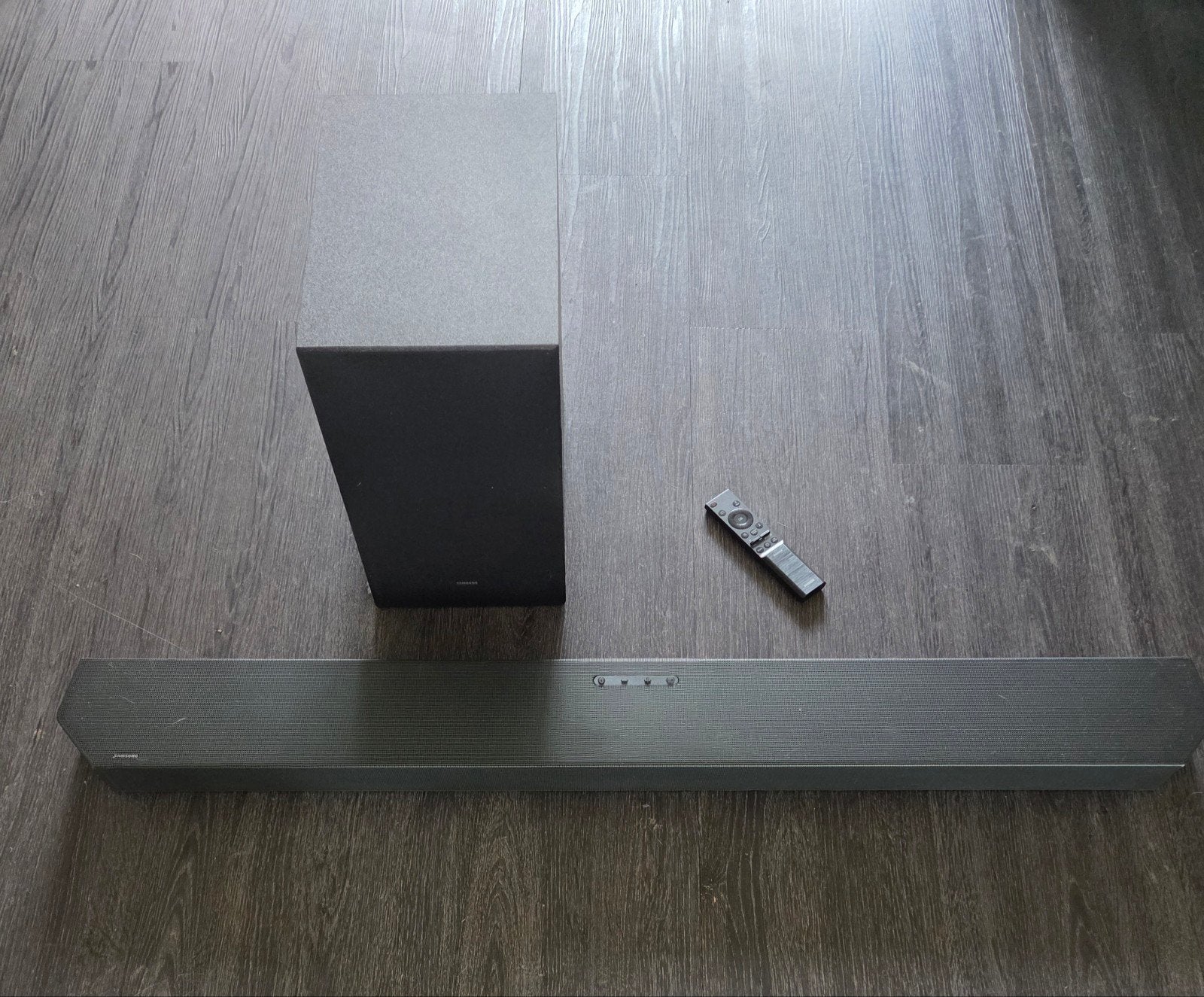 Samsung HW-Q700C Dolby Atmos Soundbar met Subwoofer, Ophalen, Bluetooth, Gebruikt