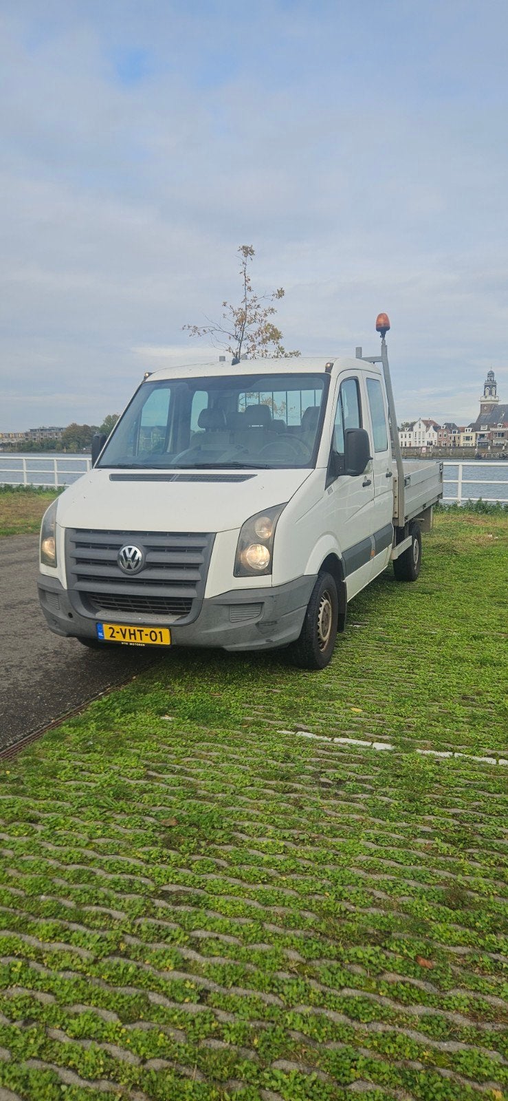 Volkswagen Crafter pick-up bj 2010, Volkswagen, 7 stoelen, Origineel Nederlands, Bedrijf