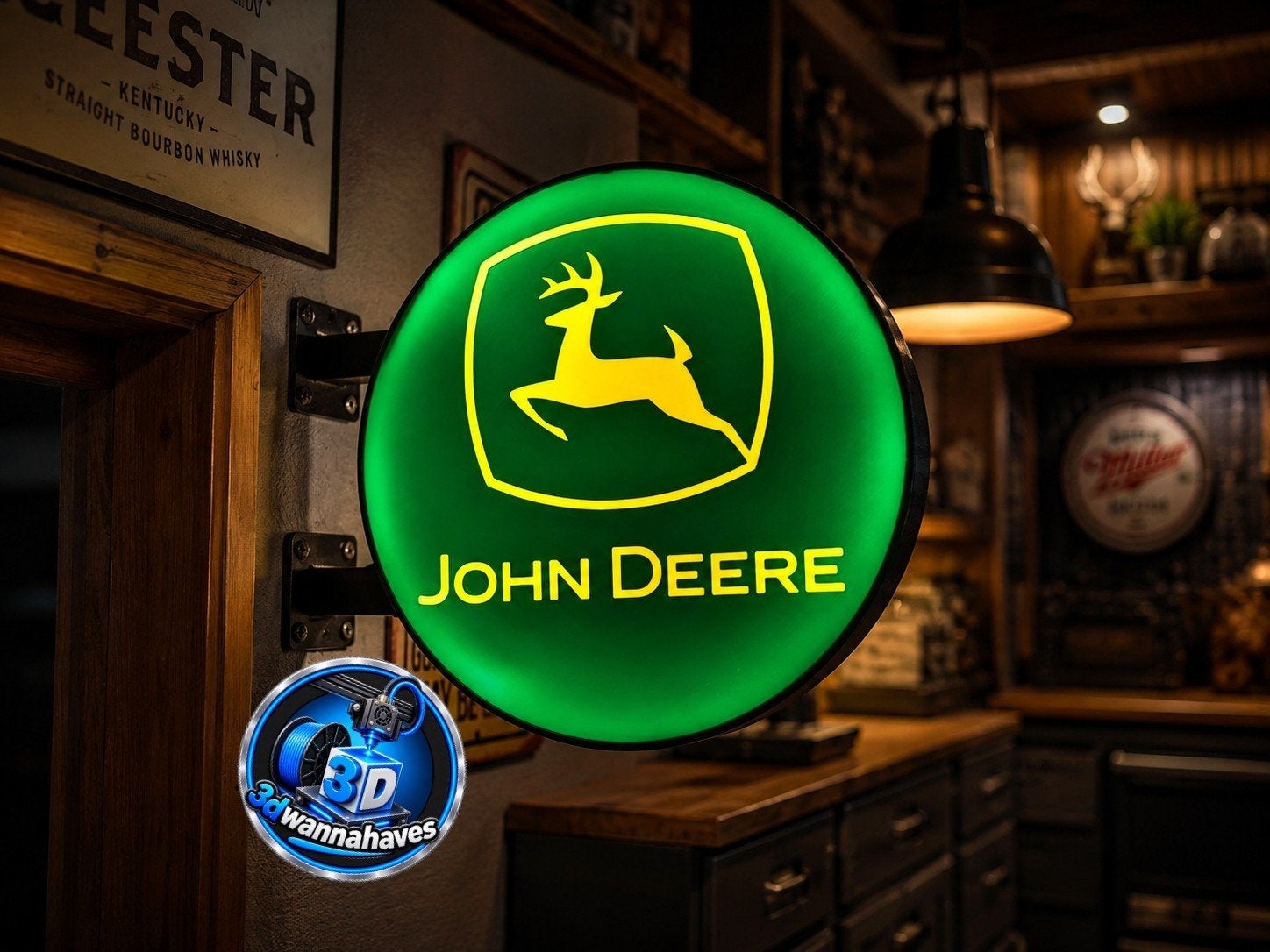 Prachtige dubbele John Deere lichtbak nu €64,95, Ophalen of Verzenden, Nieuw, Lichtbak of (neon) lamp