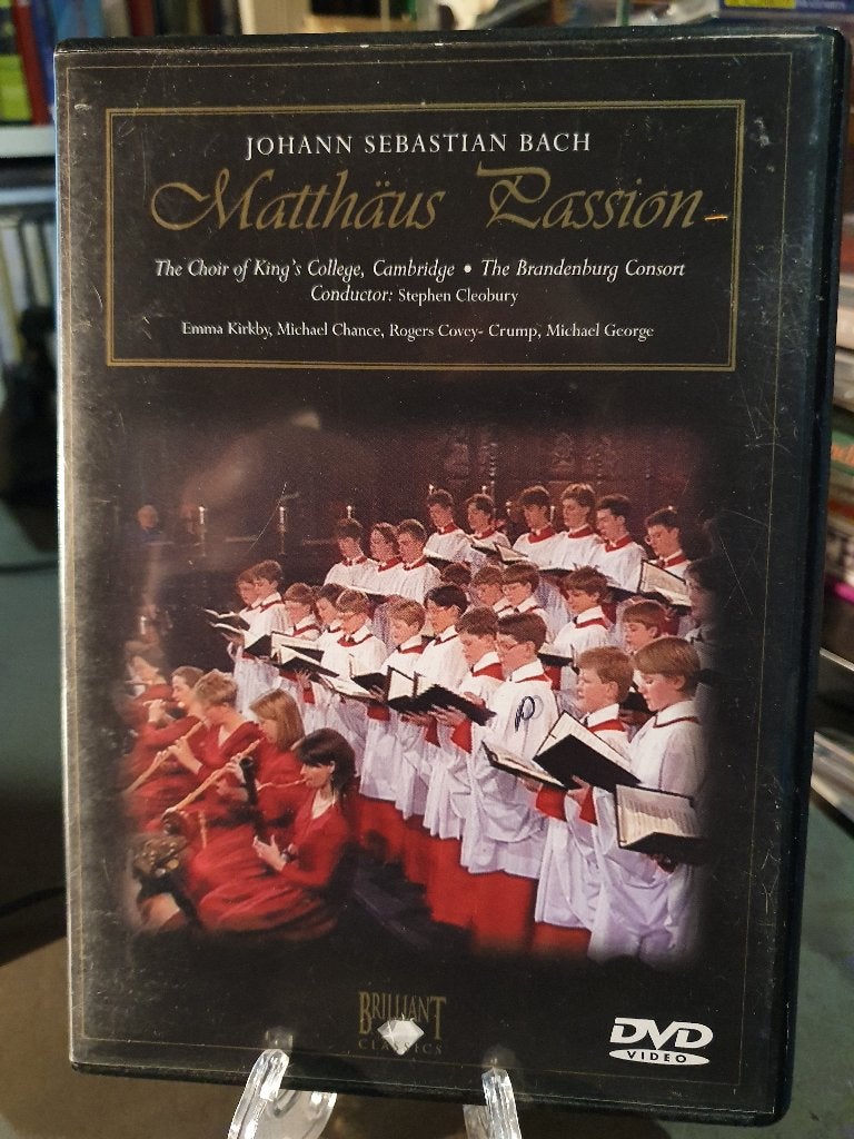 Johann Sebastian Bach - Matthaus Passion DVD, Alle leeftijden, Ophalen, Zo goed als nieuw
