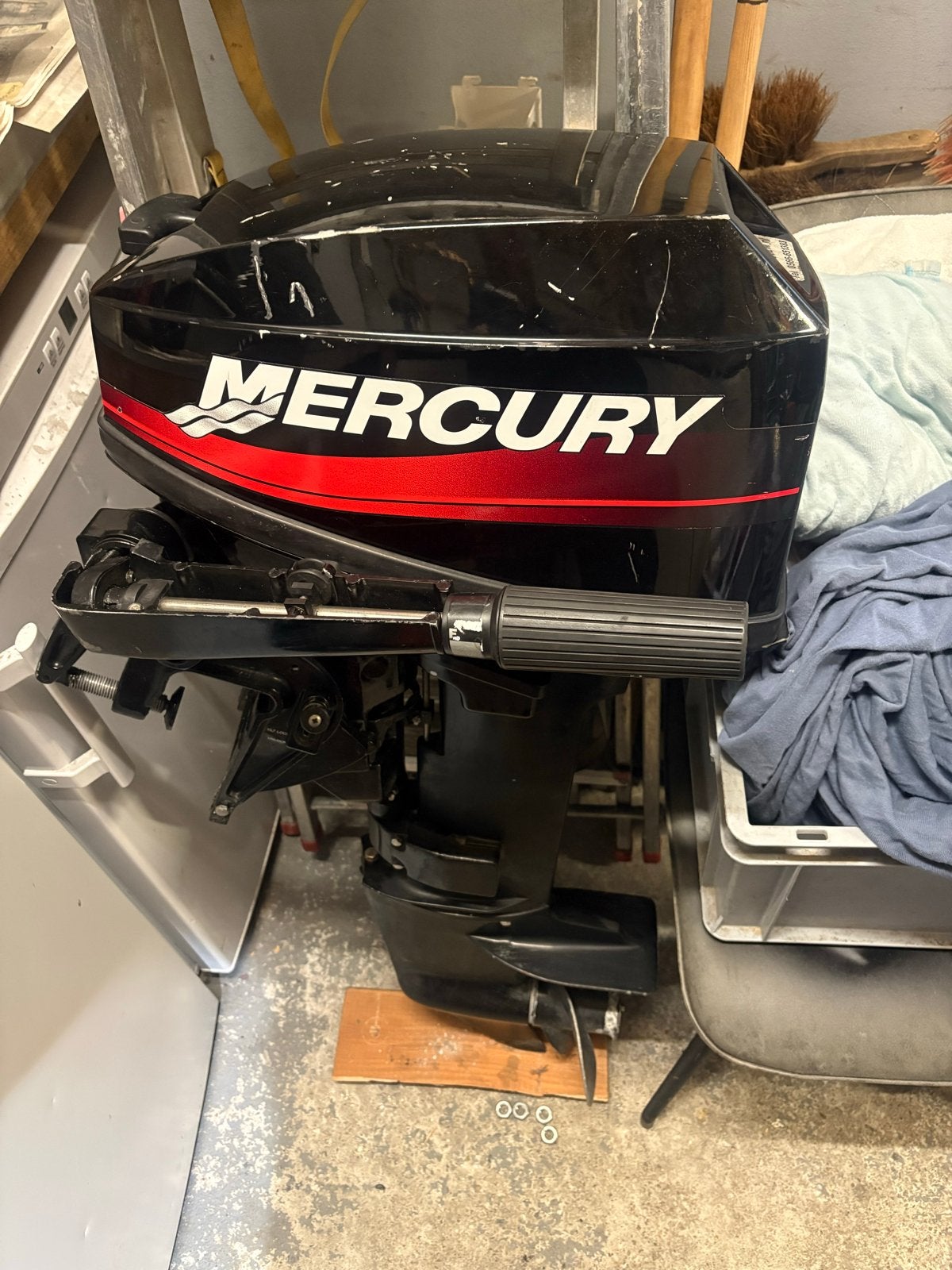 Mercury 6.0 PK Buitenboordmotor - Goed werkend, Gebruikt, 5 tot 10 pk, Ophalen of Verzenden, Buitenboordmotor