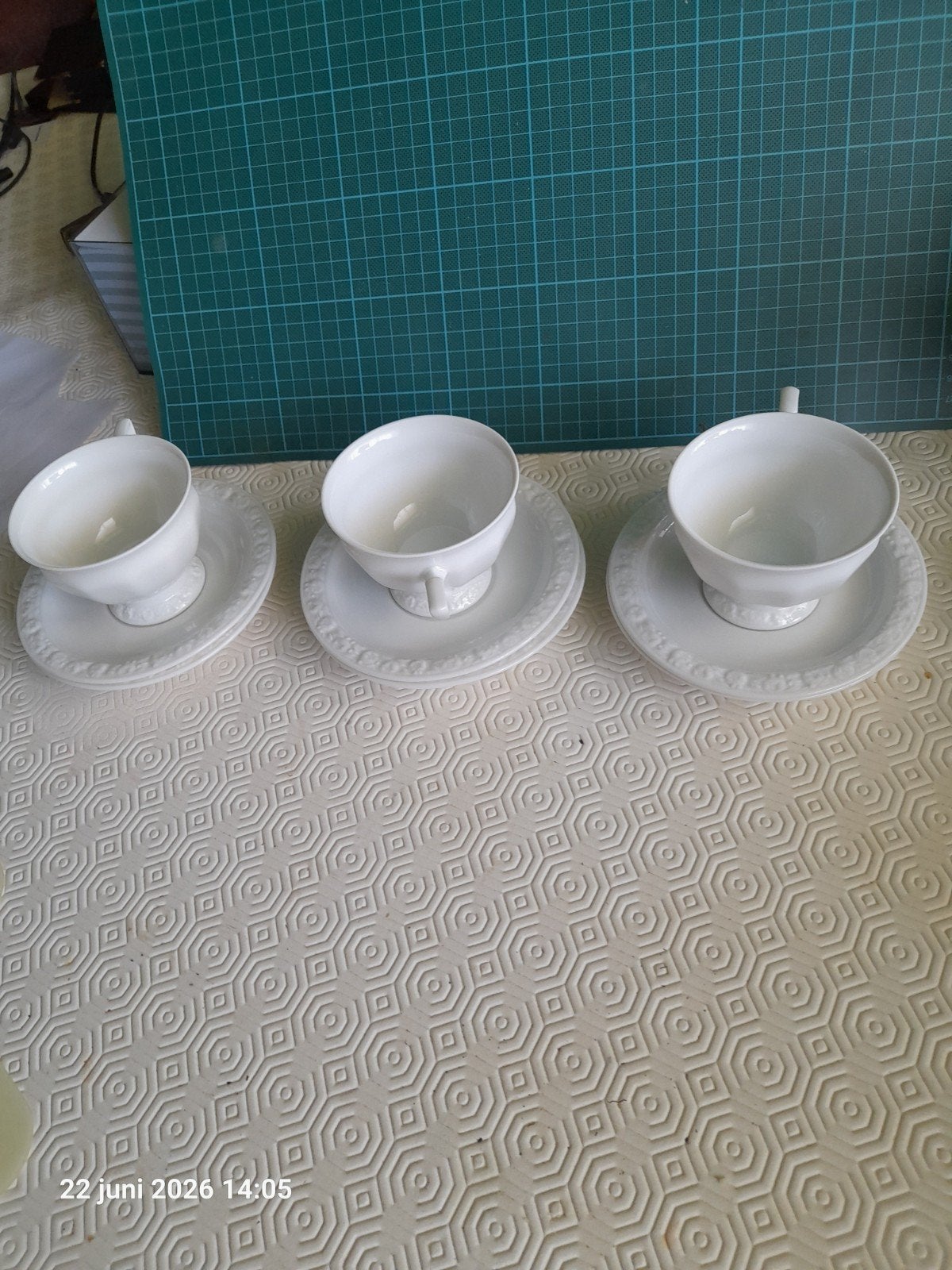 Rozental Maria Koffieservies met warmhoudplaat, Ophalen, Zo goed als nieuw, Klassiek, Compleet servies