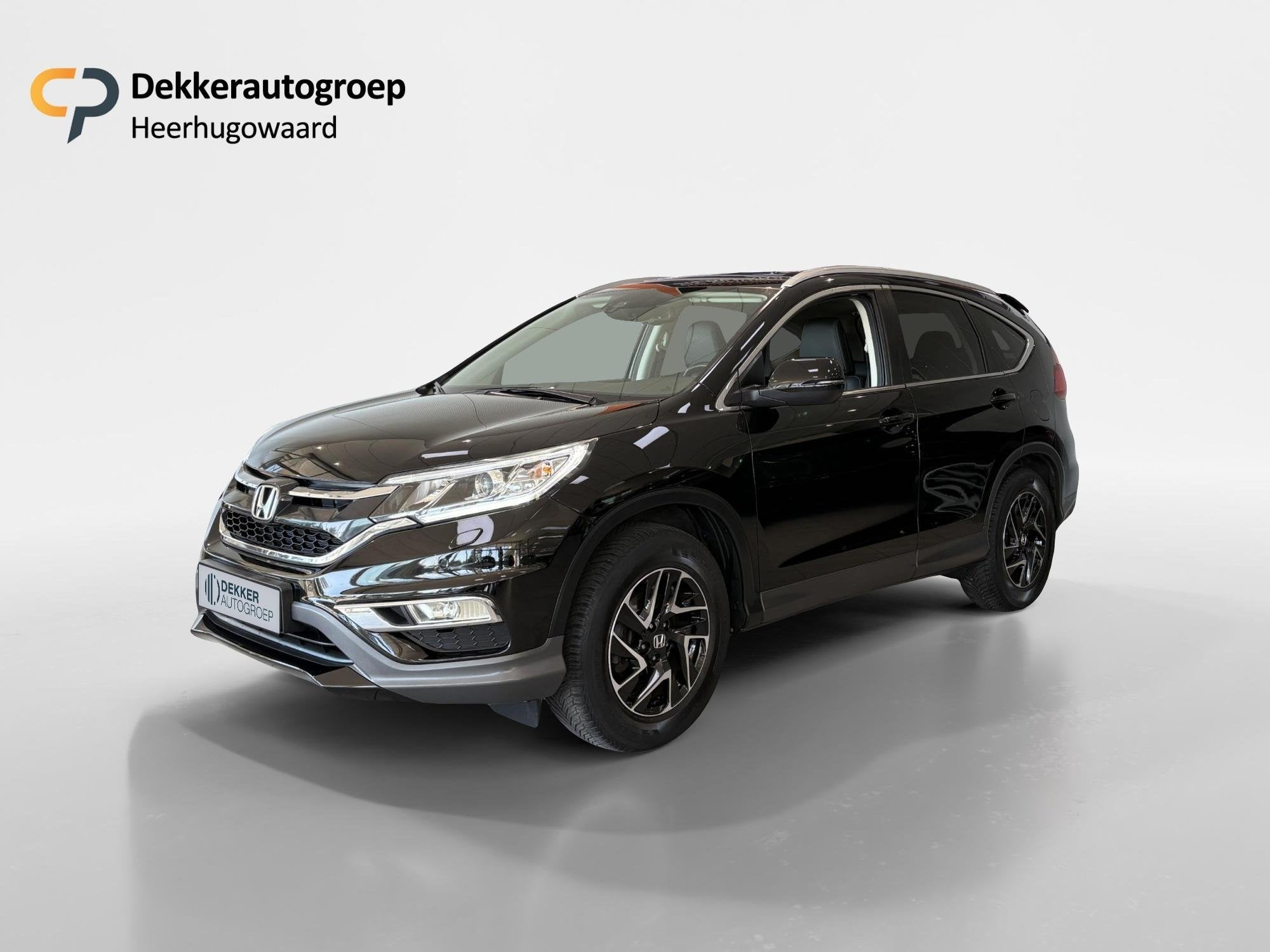 Honda CR-V 2.0 4WD Lifestyle Leer, Trekhaak, Camera, Stoelve, Gebruikt, Euro 6, 4 cilinders, Zwart