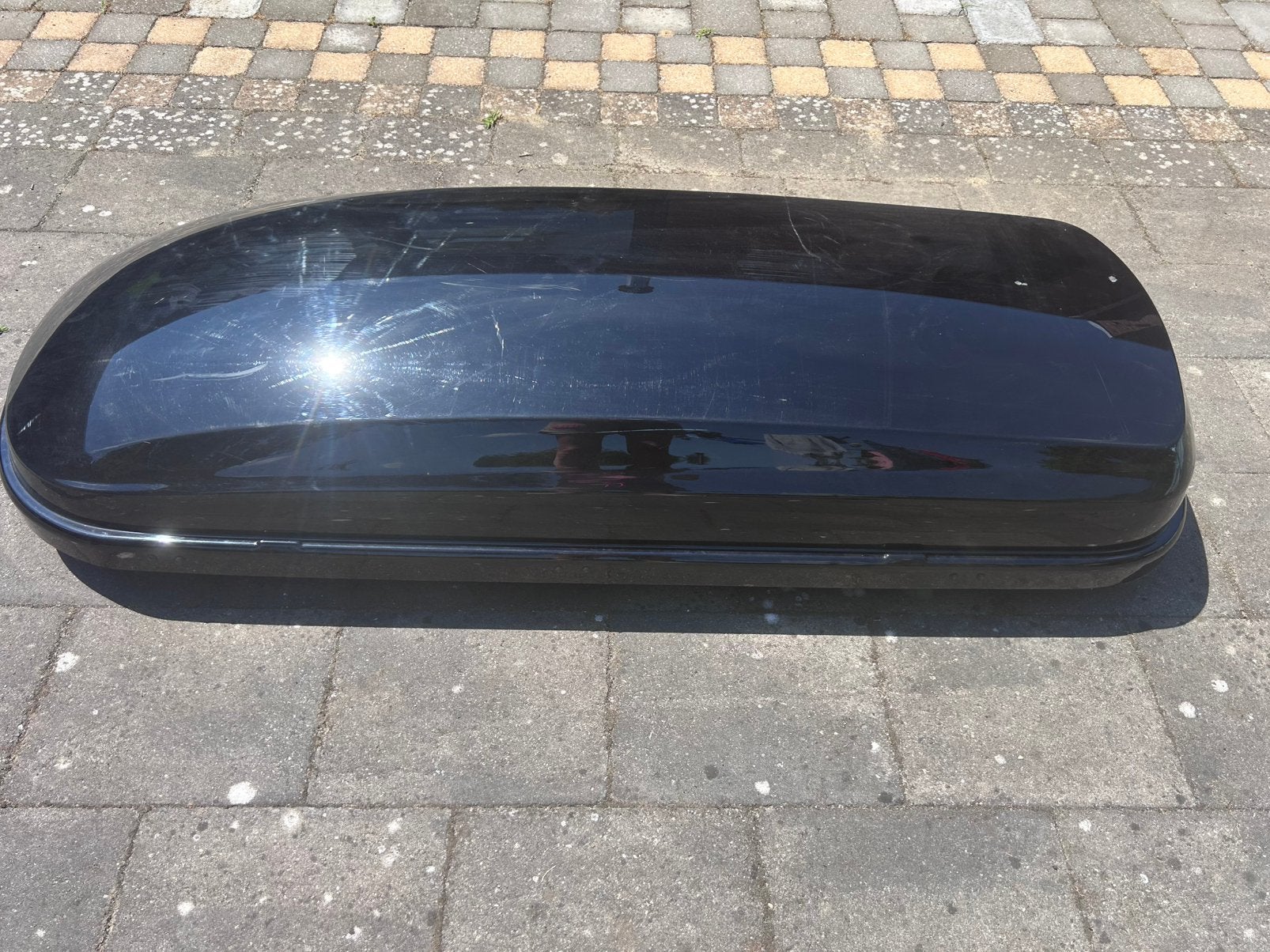 Volkswagen Dakkoffer Comfort 340+ 2x dakdragers (Skoda), Ophalen, Zo goed als nieuw