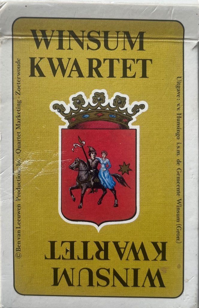 Kwartetspel Winsum, Verzenden, 20e eeuw of later, Gelezen, Nvt