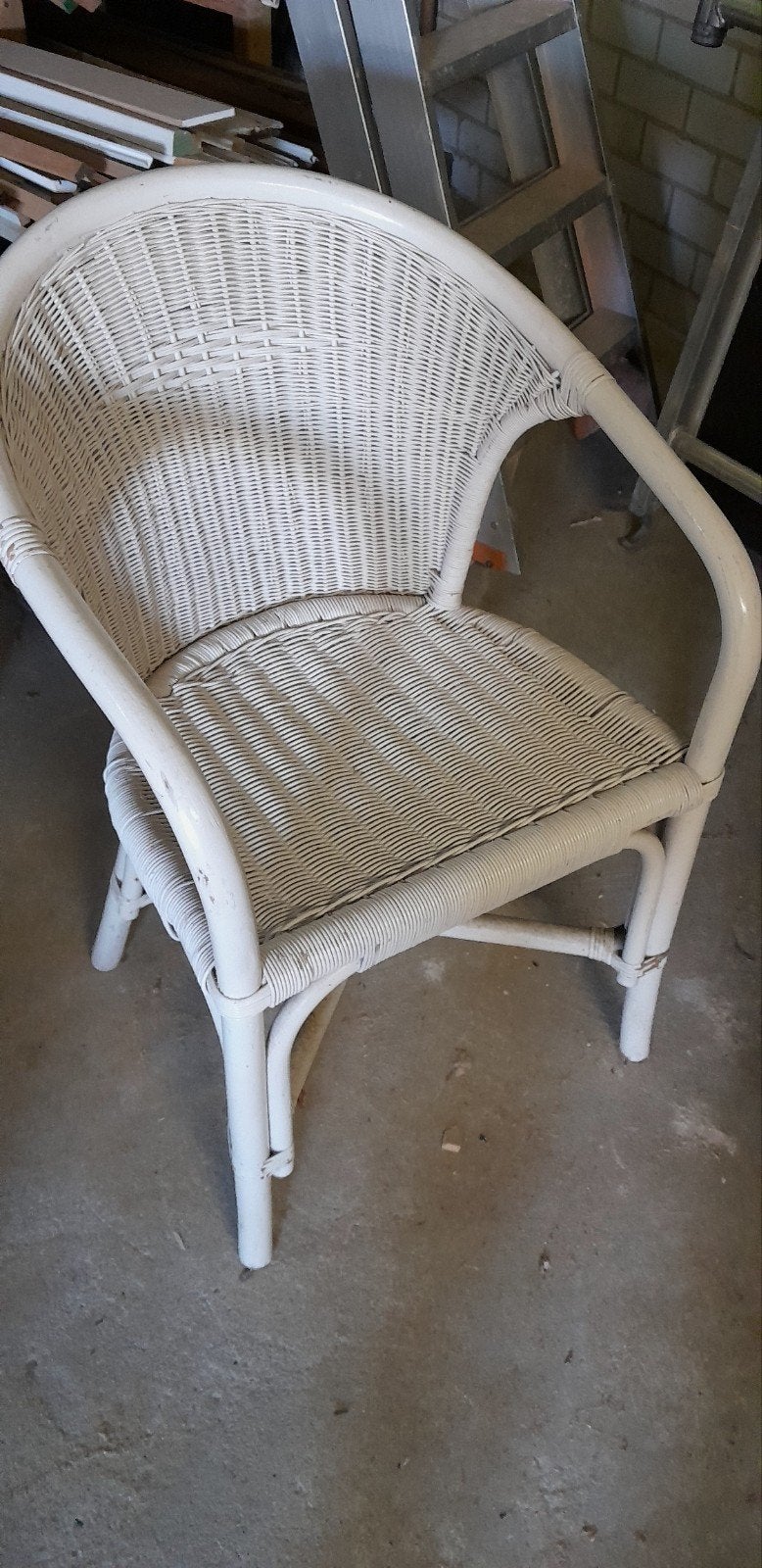 Rotan  stoel, Ophalen of Verzenden, Rotan