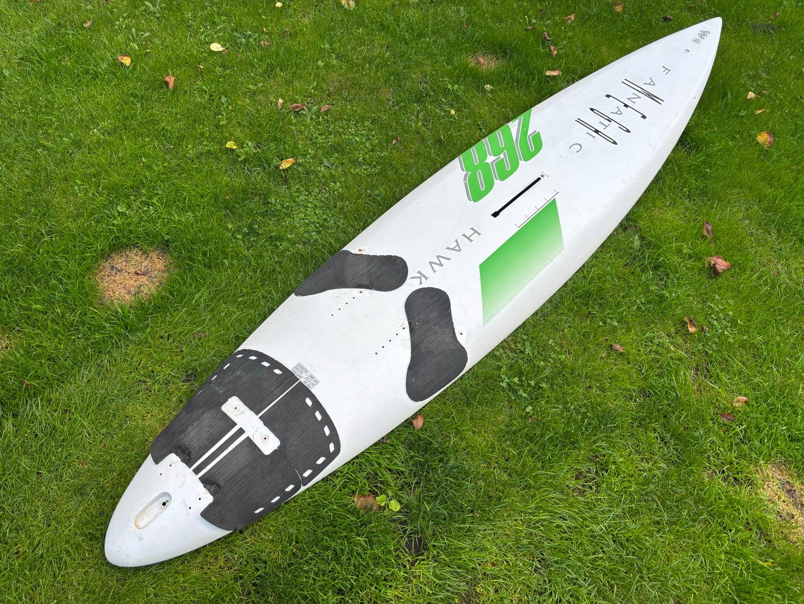 2 surfplanken: Fanatic Hawk & Tiga 286 - Decoratie/Speelplan, Watersport en Boten, Ophalen, 250 tot 300 cm, Gebruikt, Fanatic