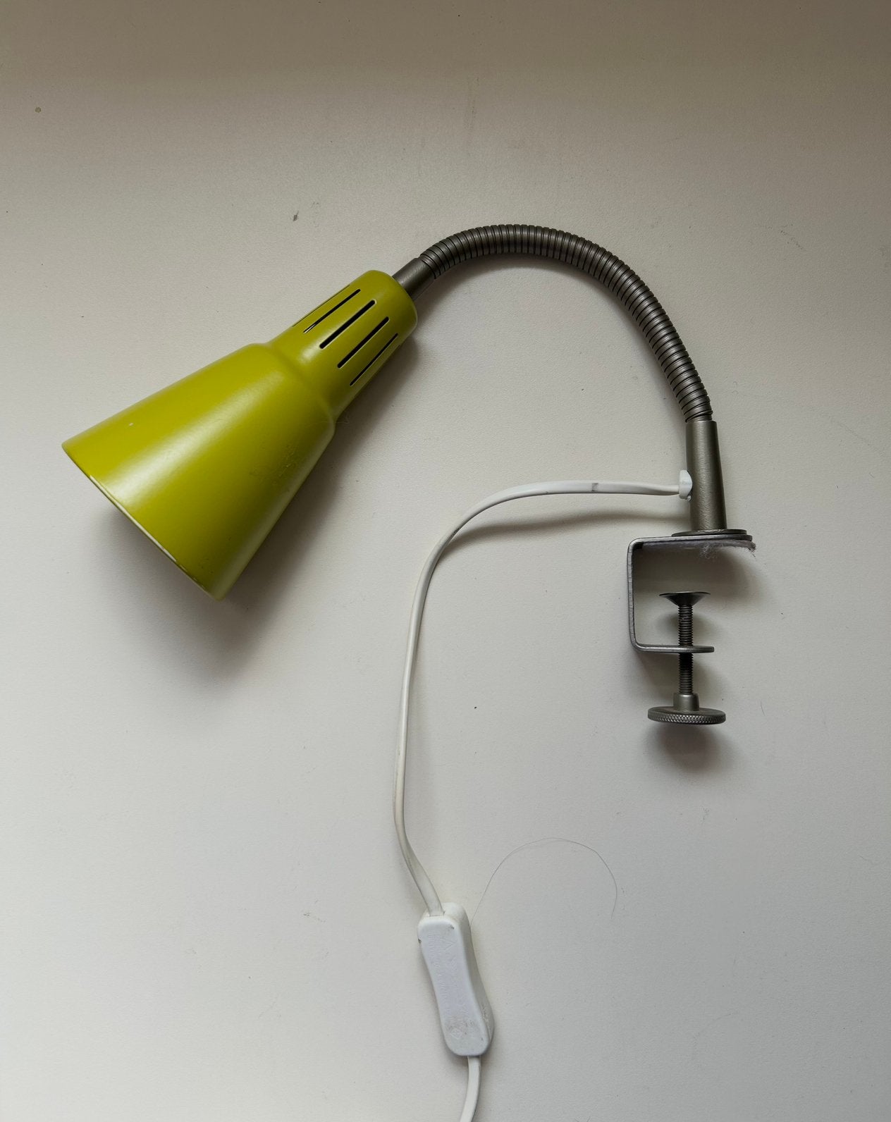 Ikea Kvart klemspot olijfgroen, Ophalen of Verzenden, Gebruikt