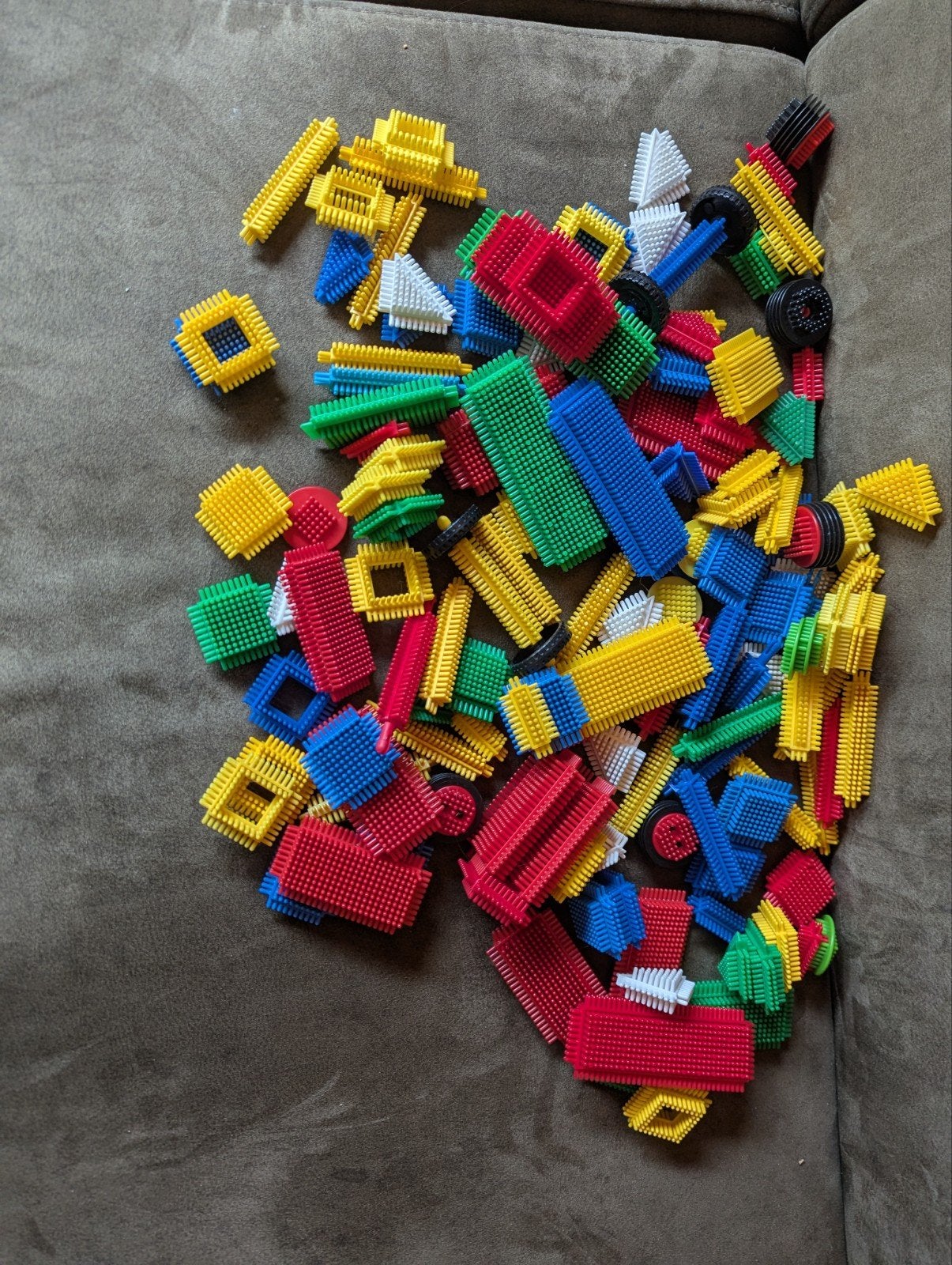 Bristle blocks egelblokken, Ophalen of Verzenden, Gebruikt