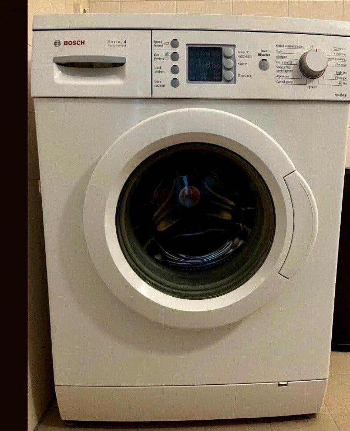 Bosch Serie 4 Wasmachine - Goede Staat, Witgoed en Apparatuur, Ophalen, Gebruikt, Voorlader, Kort programma