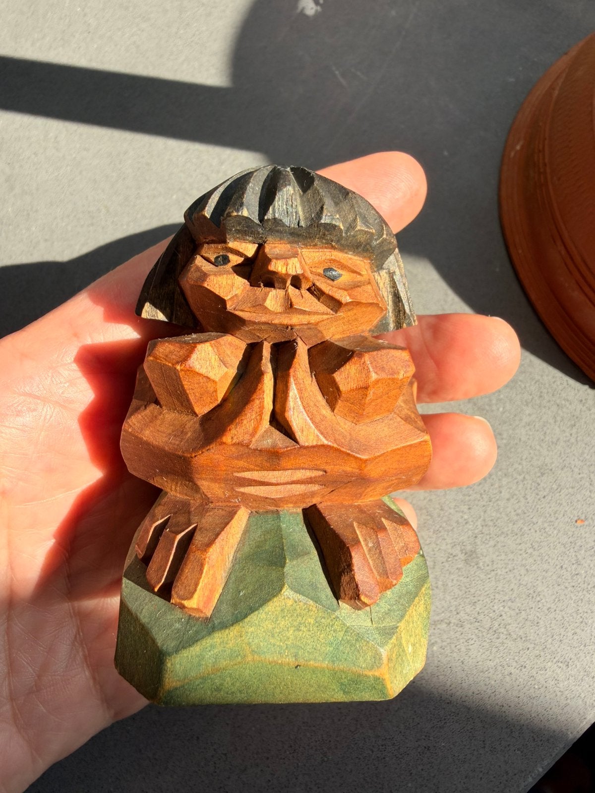 Carl Gustafsson houten snijwerk jaren 50-60, Overige onderwerpen, Houtsnijwerk, Minder dan 20 cm, Ophalen of Verzenden