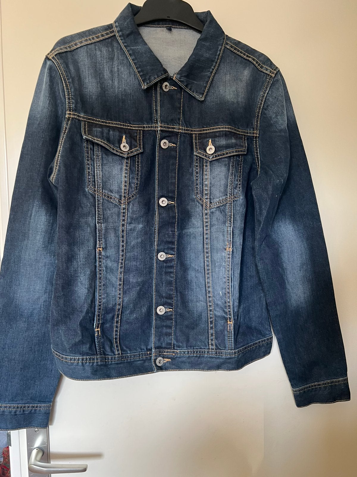 Heren spiker jas, Ophalen of Verzenden, Nieuw, Blauw