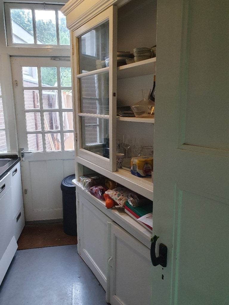 Keuken, Ophalen, Gebruikt, Wit, Graniet of Steen