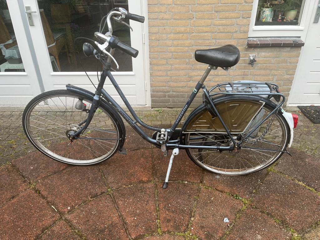 Fiets gazelle, Ophalen, Zo goed als nieuw