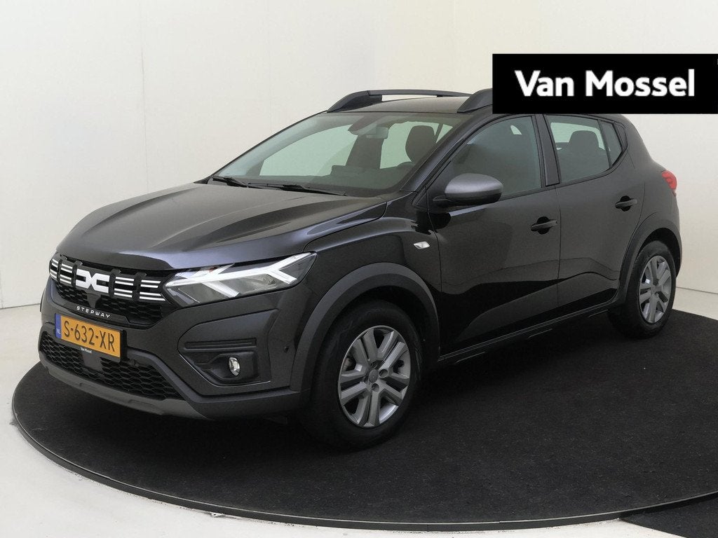 Dacia Sandero Stepway 1.0 TCe 100 ECO-G Expression | Pack As, Gebruikt, Euro 6, 610 kg, Zwart