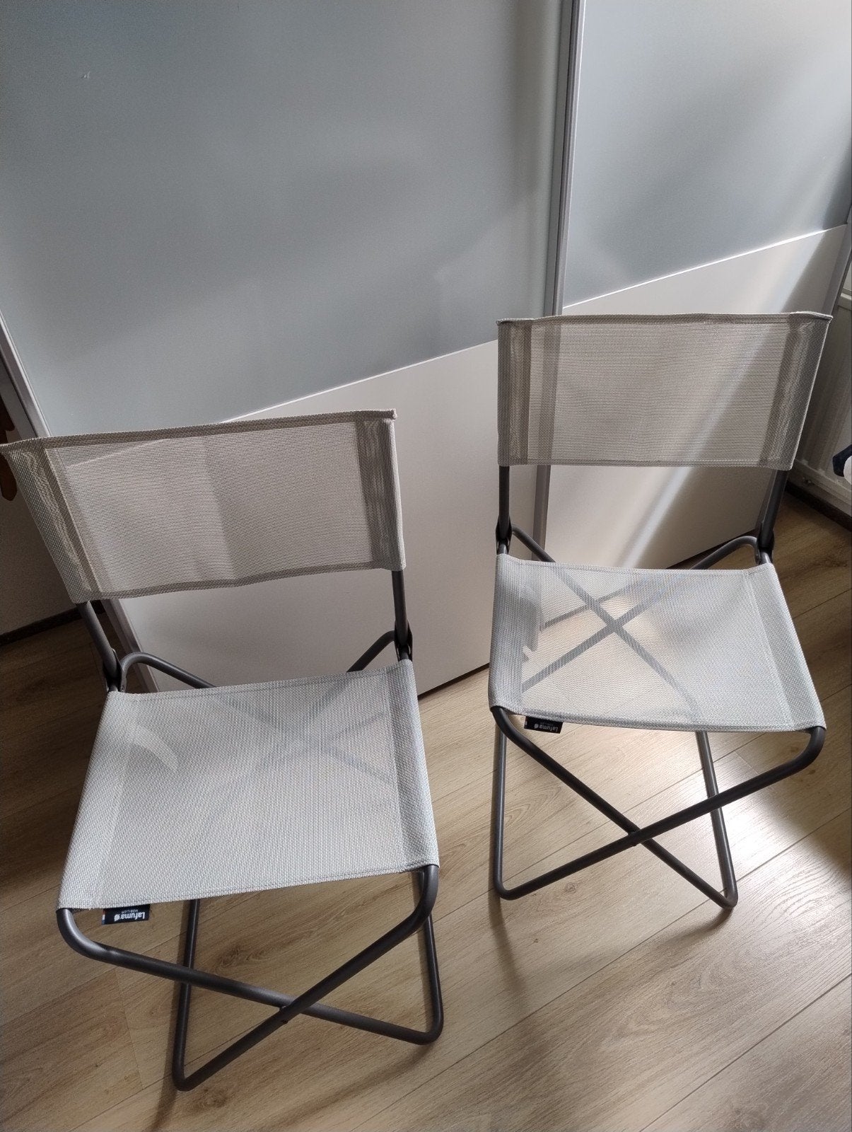 Lafuma opklapbare campingstoeltjes, Caravans en Kamperen, Kampeermeubelen, Ophalen of Verzenden, Nieuw