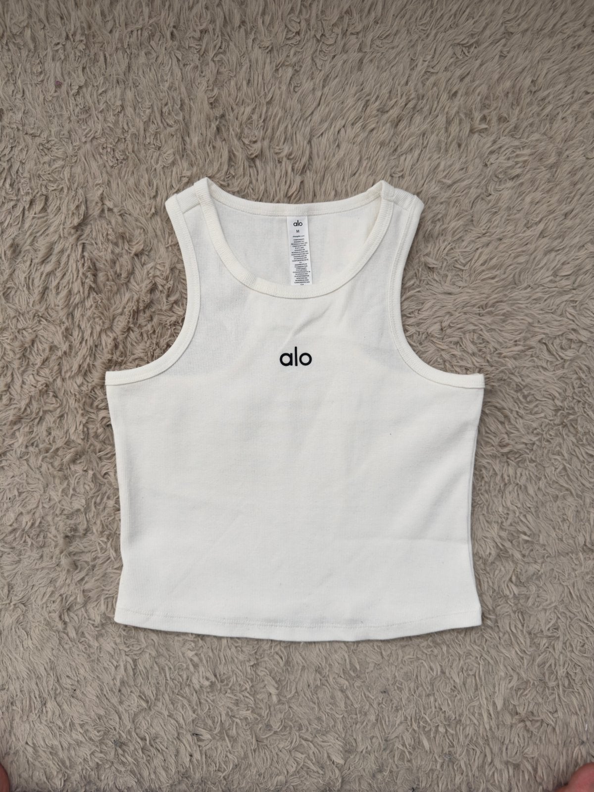 Alo top, Kleding | Dames, Tops, Verzenden, Zo goed als nieuw, Zonder mouw