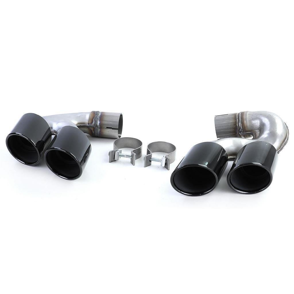 Uitlaat Sierstuk Dubbel Rond Black Voor BMW X5 G05 M Pack 40, Verzenden, Automotive Parts, A.parts@hotmail.nl, Trasmolenlaan 12 3447 GZ Woerden