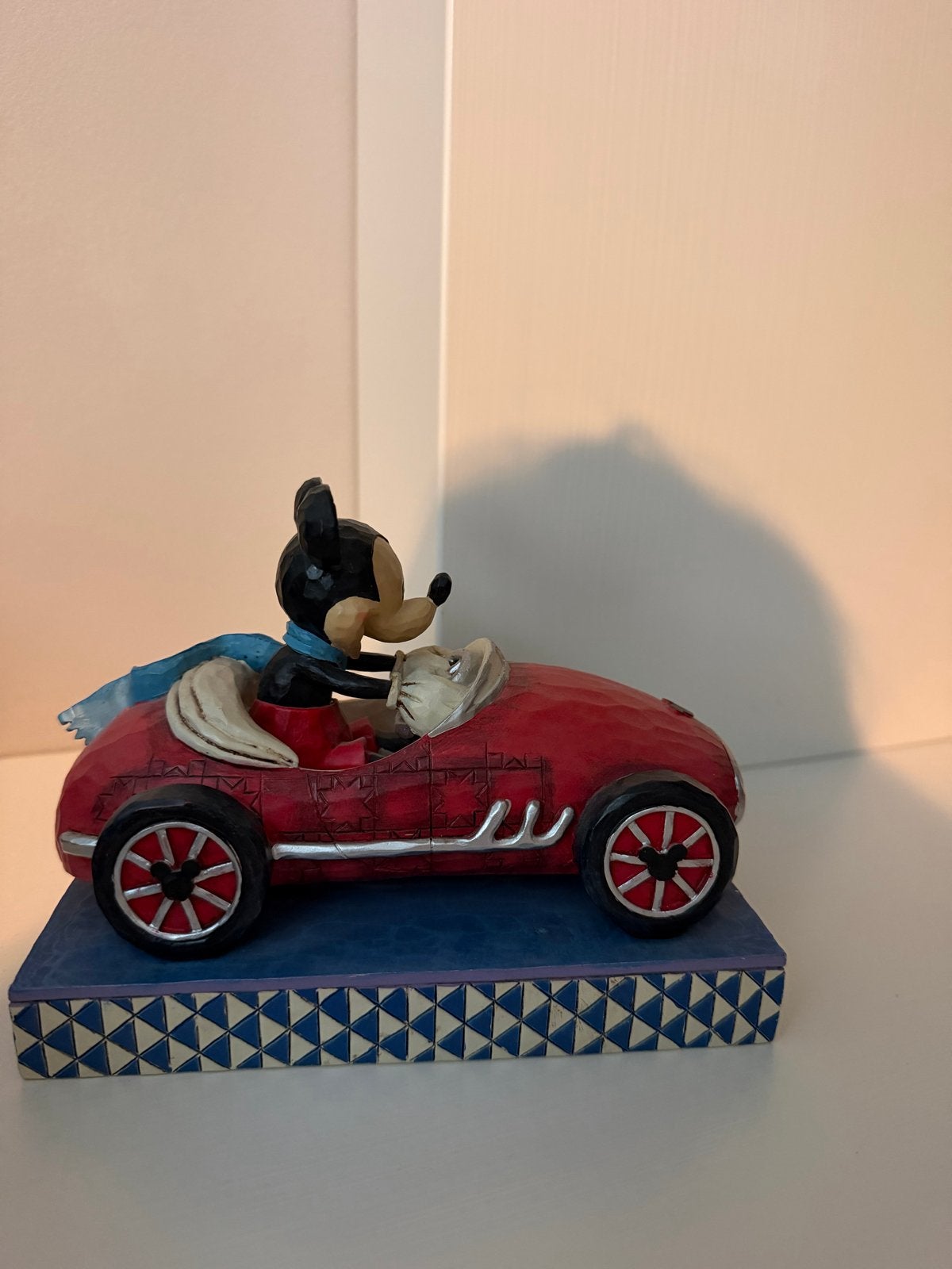 Disney Showcase Collection Beeldjes - Mickey Mouse en vriend, Ophalen of Verzenden, Mickey Mouse, Zo goed als nieuw, Beeldje of Figuurtje