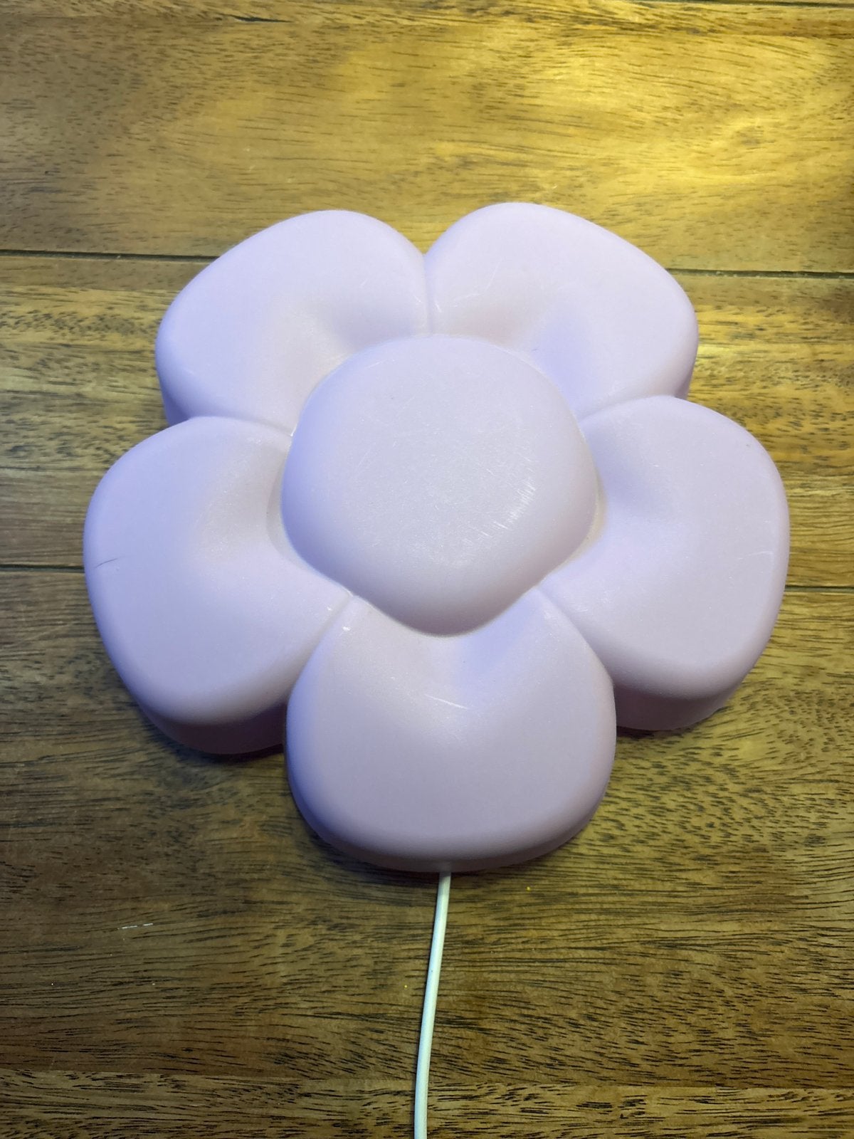 IKEA bloemen lampje kinderkamer paars, Gebruikt, Paars, Ophalen of Verzenden, IKEA
