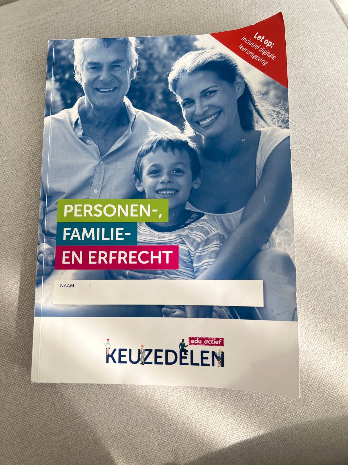 Keuzedelen Personen-, Familie- en Erfrecht, Ophalen of Verzenden, Gamma, Zo goed als nieuw, MBO