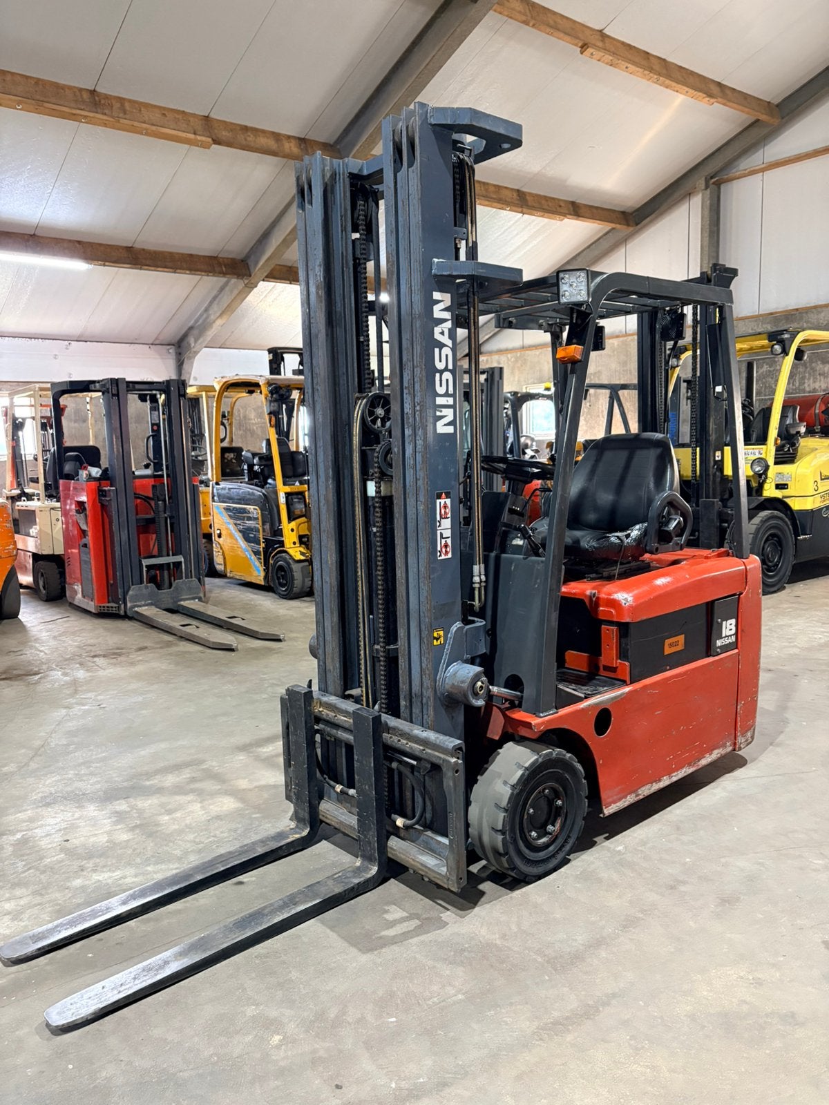 Nissan NX1L18HQ KOOPJE, 1000 tot 2000 kg, Ophalen of Verzenden, Elektrisch, Heftruck