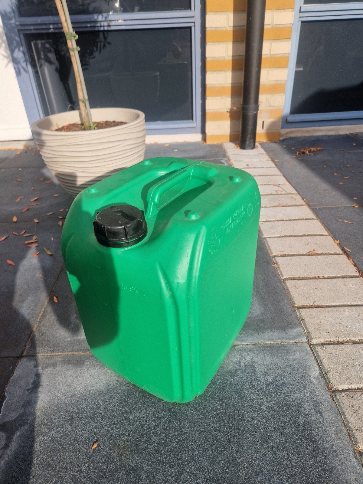 Jerrycan 20 liter - Groen kunststof, Auto diversen, Ophalen